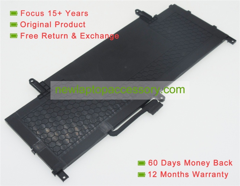 N7HT0 N7HTO TVKGH 52Wh Battery for Dell Latitude 15 9510 2-IN